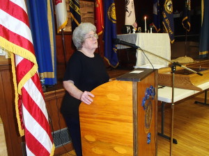 Lois Tenan tells the story of her late husband's efforts to locate a Maine Veterans Home in downeast.